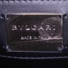 Bulgari Serpenti bag worn on the shoulder or carried in the hand in black and gold and white python - Detail D4 thumbnail