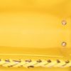 Borsa Hermès  Kelly 20 cm in vimini e pelle Swift Jaune de Naples - Detail D3 thumbnail