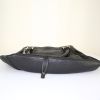 Chloé Marcie large model shoulder bag in black grained leather - Detail D4 thumbnail