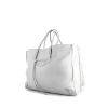 Shopping bag Balenciaga Papier A4 in pelle grigia - 00pp thumbnail