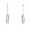 Hermes Chaine d'Ancre pendants earrings in silver - 00pp thumbnail