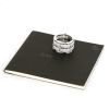 Flexible Chanel Ultra large model ring in white gold,  ceramic and diamonds - Detail D2 thumbnail