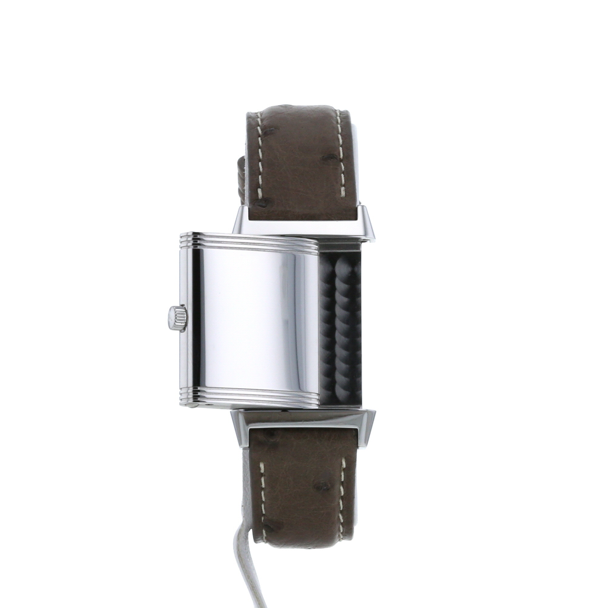 Jaeger-LeCoultre Reverso-Classic watch in stainless steel Circa 2000 - Detail D2