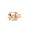 Boucheron Déchainé ring in pink gold and diamonds - 00pp thumbnail