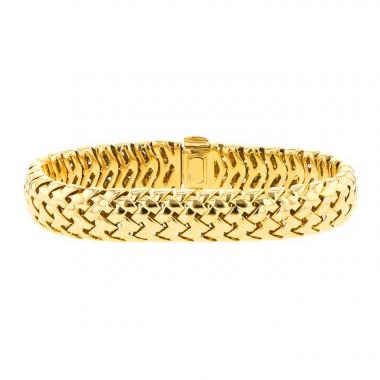 Bracciale Tiffany & Co Vannerie in oro giallo