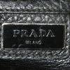 Borsa portadocumenti Prada in pelle martellata nera - Detail D3 thumbnail