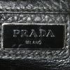 Porta-documentos Prada en cuero granulado negro - Detail D3 thumbnail