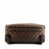 Valigia da cabina Louis Vuitton Pegase in tela monogram marrone e pelle naturale - Detail D4 thumbnail