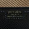 Hermes Jige pouch in blue epsom leather - Detail D3 thumbnail