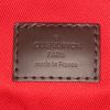 Shopping bag Louis Vuitton Graceful in tela cerata con motivo a scacchi marrone e pelle marrone - Detail D3 thumbnail