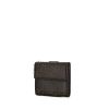 Billetera Dior modelo pequeño en cuero negro - 00pp thumbnail