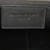 Balenciaga Dix shoulder bag in black leather - Detail D4 thumbnail