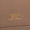 Bolso de mano Hermès  Birkin Ghillies en cocodrilo niloticus Poussiere y avestruz color camel - Detail D2 thumbnail