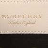 Burberry DK88 small model shoulder bag in beige two tones canvas and brown leather - Detail D4 thumbnail