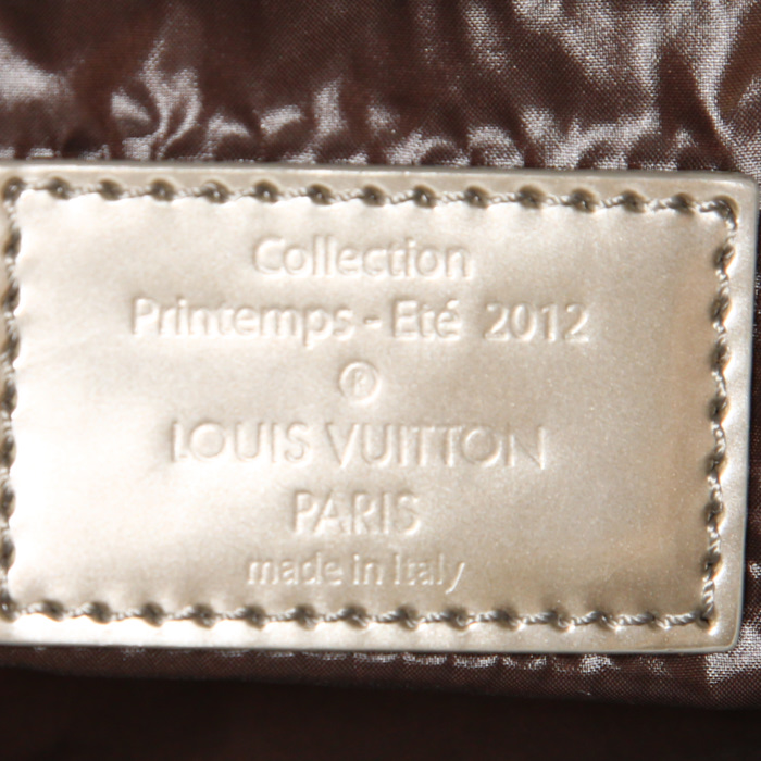 Bolso Cabás Louis Vuitton  Jelly en charol marrón dorado - Detail D3