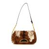 Dior Dior Malice handbag in beige and brown foal and brown leather - 360 thumbnail