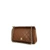 Bolso de mano Chanel Vintage en cuero acolchado marrón - 00pp thumbnail