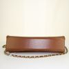 Chanel Vintage handbag in brown quilted leather - Detail D5 thumbnail