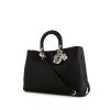 Dior Diorissimo shopping bag in black grained leather - 00pp thumbnail