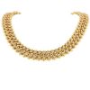Half-articulated Bulgari necklace in yellow gold and diamonds - 00pp thumbnail