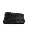 Valentino Garavani handbag/clutch in black leather - 360 thumbnail