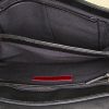 Valentino Garavani handbag/clutch in black leather - Detail D3 thumbnail