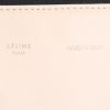 Pochette Céline Trio en cuir rose-poudre noir et blanc - Detail D4 thumbnail
