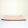Céline Trio pouch in powder pink, black and white leather - Detail D5 thumbnail