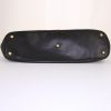Saint Laurent shopping bag in black leather - Detail D4 thumbnail