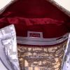 Fendi Baguette bag worn on the shoulder or carried in the hand in grey and silver monogram canvas and silver Ardenne leather - Detail D2 thumbnail