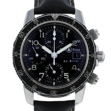 Bell 
Ross Pilot Chronograph by Sinn watch in stainless steel Circa  1995