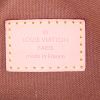 Bolso bandolera Louis Vuitton Bosphore Messenger en lona Monogram revestida marrón y cuero natural - Detail D3 thumbnail