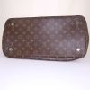 Louis Vuitton Lockit  handbag in brown monogram canvas and natural leather - Detail D5 thumbnail