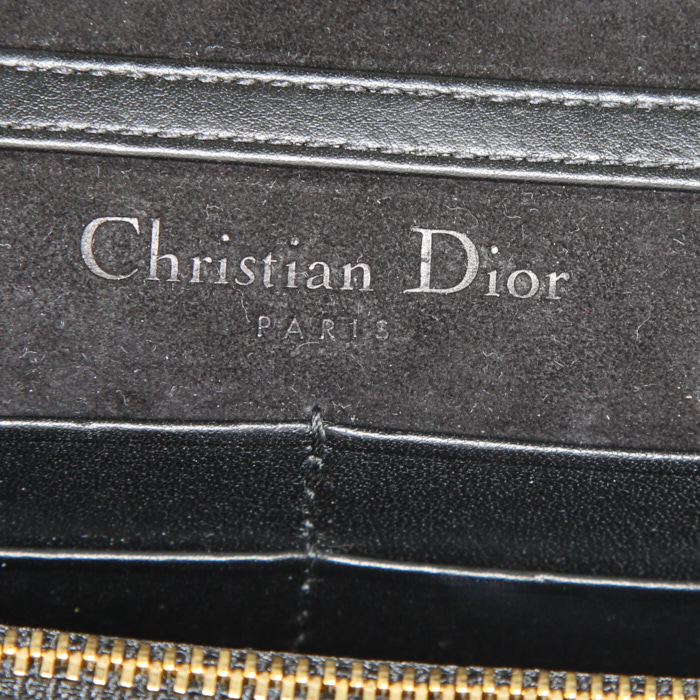 Dior bag in black leather - Detail D3