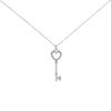 Collar Tiffany & Co Clé Coeur en oro blanco y diamantes - 00pp thumbnail