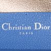 Dior Open Bar shopping bag in blue leather - Detail D4 thumbnail