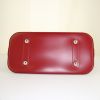 Louis Vuitton Alma small model handbag in red epi leather - Detail D4 thumbnail