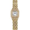 Cartier Panthère Joaillerie watch in yellow gold and diamonds Circa  1990 - 00pp thumbnail