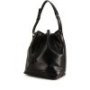 Louis Vuitton grand Noé shopping bag in black epi leather - 00pp thumbnail