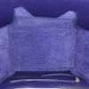 Celine Tie Bag medium model handbag in blue leather - Detail D2 thumbnail