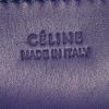 Bolso de mano Celine Tie Bag modelo mediano en cuero azul - Detail D3 thumbnail