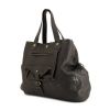 Shopping bag Jerome Dreyfuss Billy L in pelle grigia - 00pp thumbnail