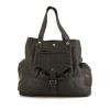 Jerome Dreyfuss Billy L shopping bag in grey leather - 360 thumbnail