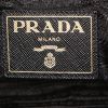 Prada Bauletto handbag in black leather saffiano - Detail D3 thumbnail