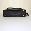 Prada Bauletto handbag in black leather saffiano - Detail D4 thumbnail