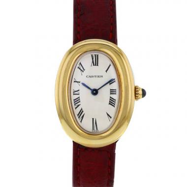 Reloj Cartier Baignoire de oro amarillo 18k Ref :  1345 Circa  1990