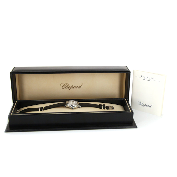 Chopard Happy Diamonds watch in stainless steel Circa  2000