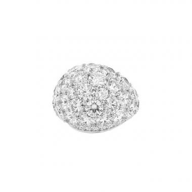 Graff ring in white gold and diamonds