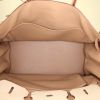 Hermes Birkin 35 cm handbag in beige and gold togo leather - Detail D2 thumbnail