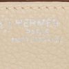 Bolso de mano Hermes Birkin 35 cm en cuero togo color arena y color oro - Detail D3 thumbnail